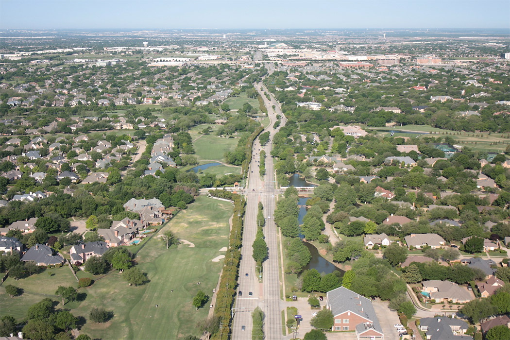 dallas-north-tollway-in-plano-aerial-views