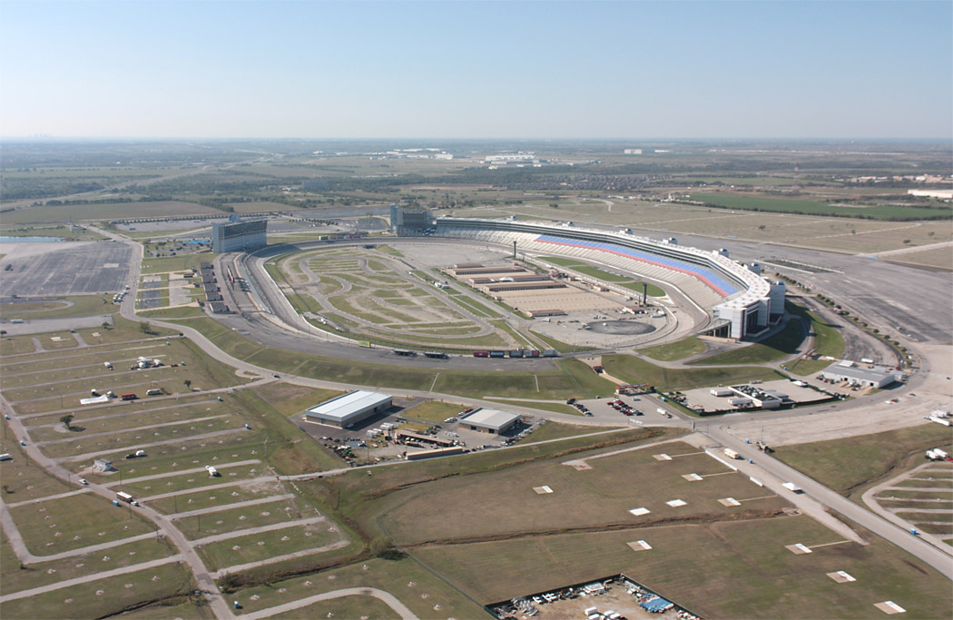 Texas Motor Speedway aerial views