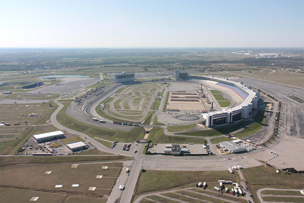 Texas Motor Speedway aerial views