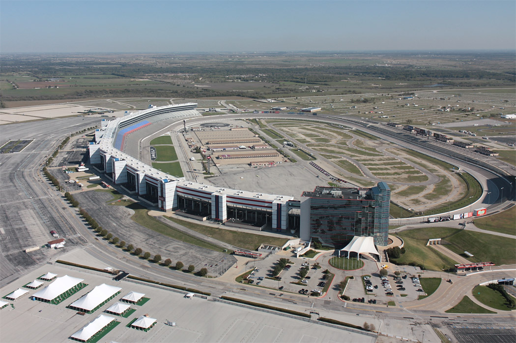 Texas Motor Speedway aerial views