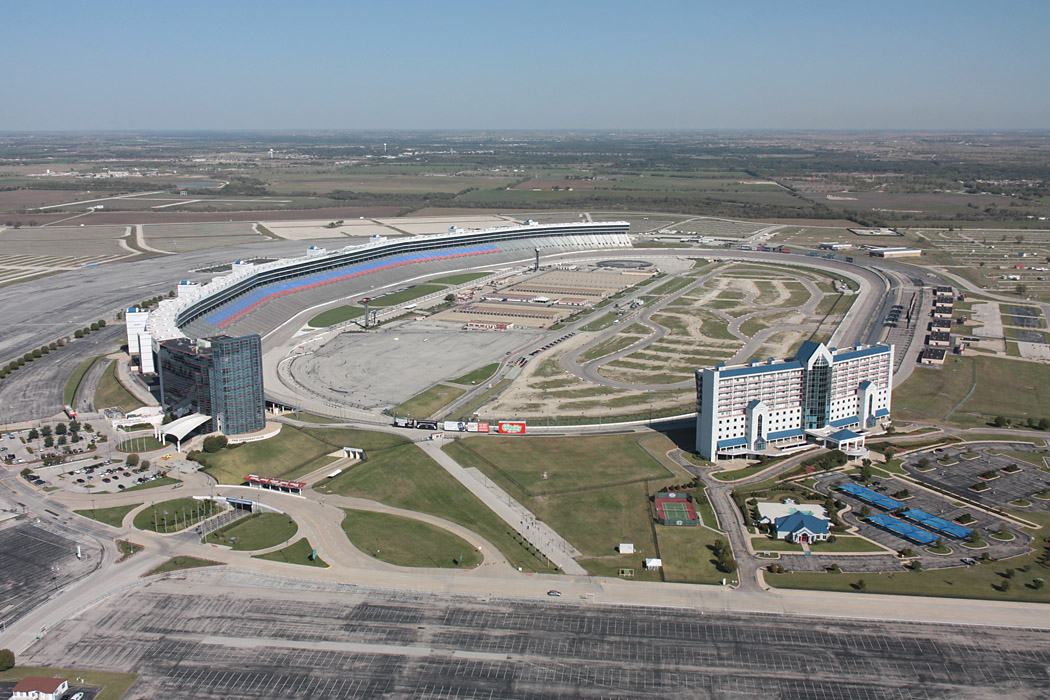 Texas Motor Speedway aerial views