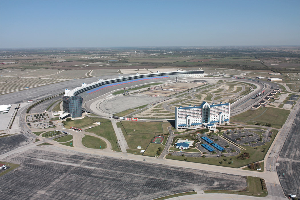 Texas Motor Speedway aerial views