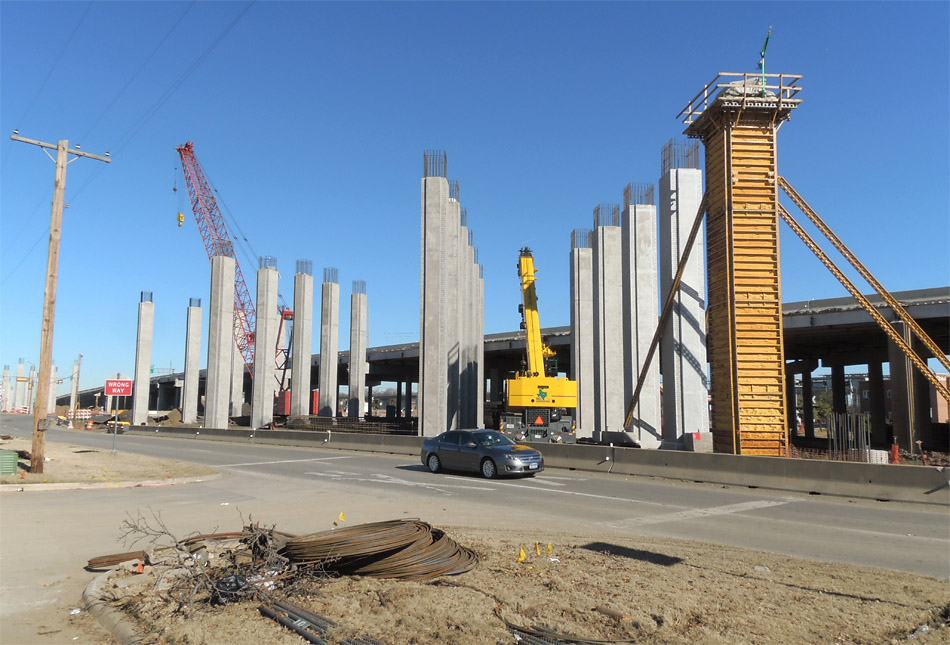 I-35E Dallas construction
