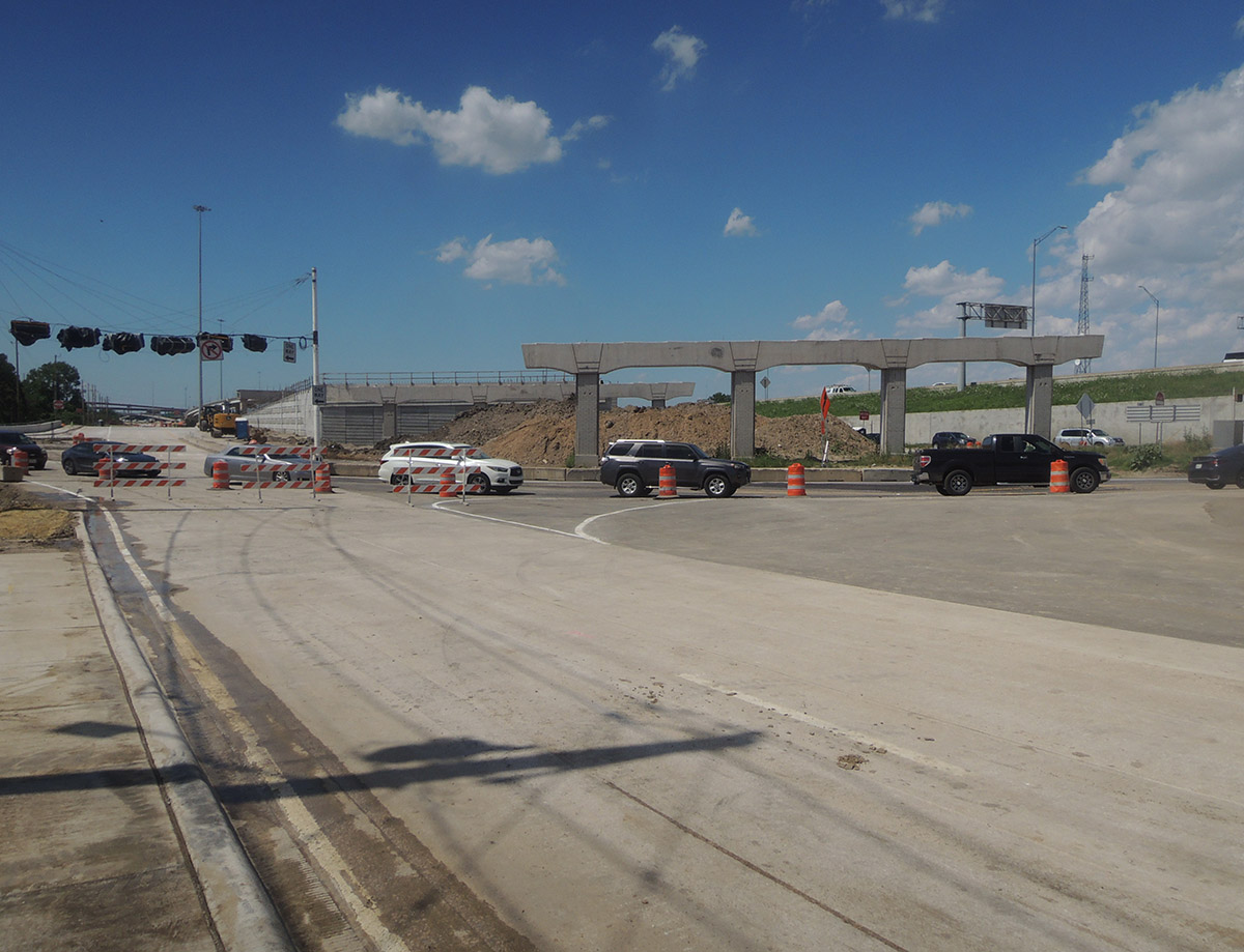 I-35E Phase 2 construction