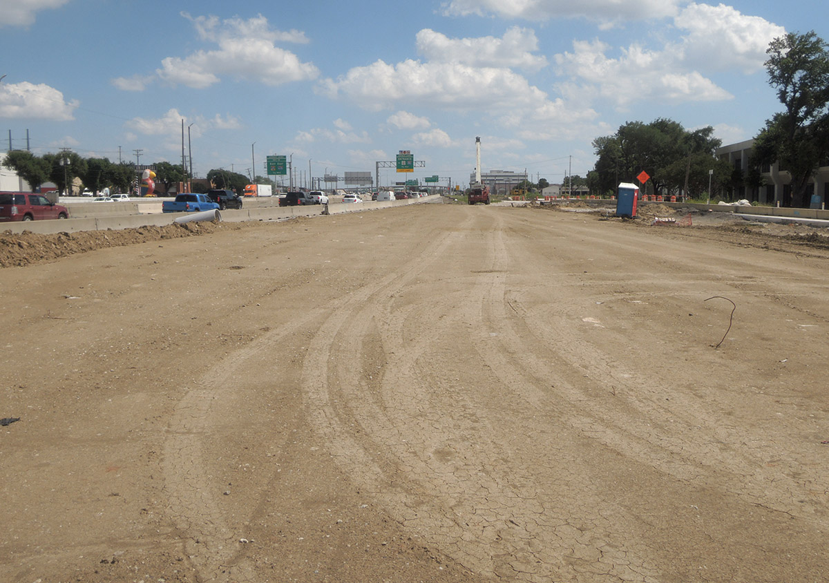 I-35E Phase 2 construction