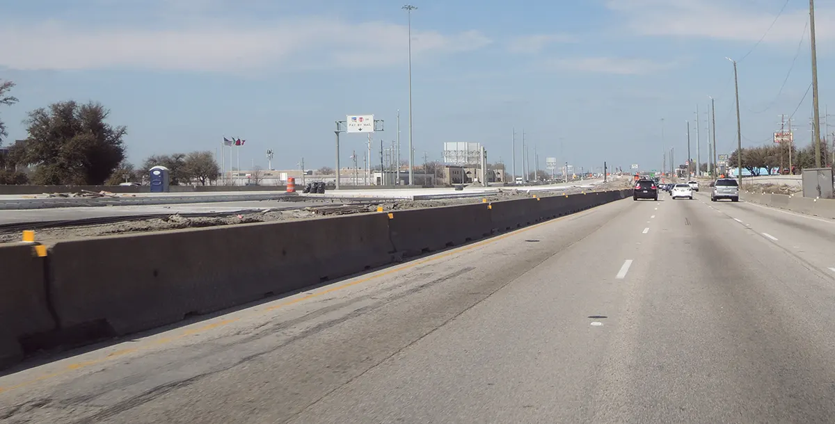 I-35E Phase 2 construction